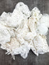 White Lace Trims Variety Trim Scrap Pack Scrap Bundle Pack 10 Pieces LotA SPK00180